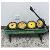 VTG John Deere Wagon, Wheels Need Bushings