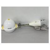 Bamix Stick Blender, Egg-Pod Egg Cooker 2 Pc Lot