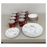 Corelle Vitrelle Dinnerware Set w/ Corelle