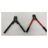 PEX Crimpers 1/2" & 3/4" , 2 Pc Lot