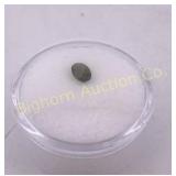 Moldavite Gemstone .39 Ct Czech Republic
