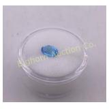 Swiss Blue Topaz Gemstone 1.41 Ct  Madagascar