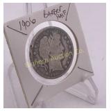 1906 Barber Half Dollar