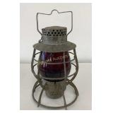 VTG Dietz City of New York Lantern w/ Red Globe