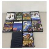 Sony Play Station 2 Game Assortment 10 Pc Lot