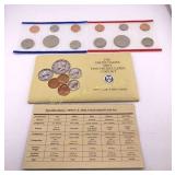 1990 US Mint Uncirculated Coin Set P&D Mints