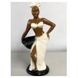 Rare Figurine Josephine Baker 13" Hand Painted
