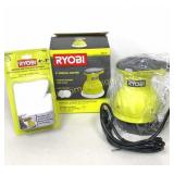 New RYOBI 6" Orbital Buffer w/ Buffing Bonnets