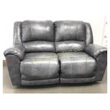 Leather Power Reclining Loveseat