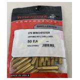 New Winchester 270 Win Unprimed Rifle Shell Cases
