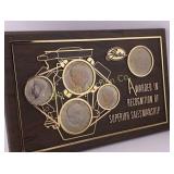 1942-D Gates Award w/ Kennedy Half Dollars &