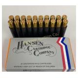 Ammo 308 Win 20 Rds Hansen Cartridge Co