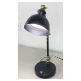 Ottlite Adapt LED Desk Lamp, Black & Brushed