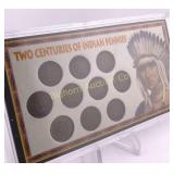 Two Centuries of Indian Pennies Various Dates