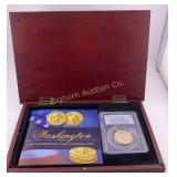 2007 Mint Error George Washington Dollar Coin