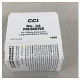 CCI No 34 Primers For 7.62mm 500 Count Large