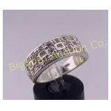 Ring Size 9 .925 Silver