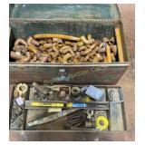 Tool Box w/ Contents Approx 18 Lbs Copper Plumbing
