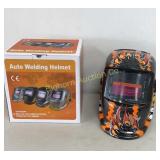 Ne Auto Darkening Welding Helmet Orange/ Black