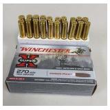 Ammo 270 Win 20 Rds Winchester 150 Gr