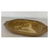 VTG Wooden Dough Bowl