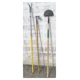 Lawn Edger, Burpee Cultivator 3 Pc Lot