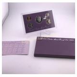1990-S US Mint Proof Coin Set w/COA