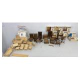 Wooden Miniature Furniture Collection Tables