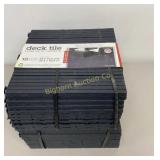 Deck Tiles 12' x 12' 20 Tiles in Lot