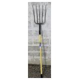 Union Tools 5 Tine Manure Fork w/Fiberglass Handle