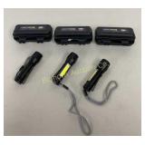New Light Saver LED Flashlights USB Rechargeable
