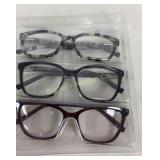 Foster Grant +3.00 Reading Glasses 3 Pack