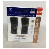 Copper Fit Elite S/M Compression Knee Sleeves