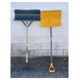 Snow Shovels 2 Pc Lot