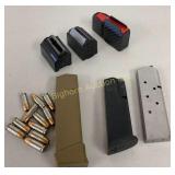 Magazines Glock 9mm w/ 11 Rds Ammo, Ruger 45 ACP