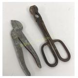 VTG Tinsmith Seaming Pliers Dixie-2H Down Spout