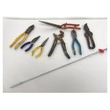 Hand Tools: Needle Nose Pliers, Wire Cutters,