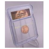 2025-D Lincoln Cent Last Year Issue IGC MS 66 Rd