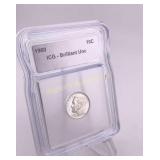 1960 Roosevelt Dime IGC Brilliant Uncirculated