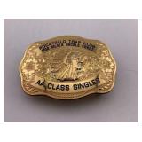 Tilden Trophy Buckle 2010 Pocatello Trap Silver