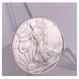 2021 Silver Eagle One Troy Ounce Fine Silver One