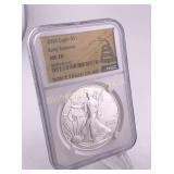 2026 Early Release Silver Eagle NGC MS70