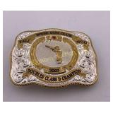 Crumrine Trophy Buckle 2003 Boise Gun
