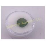 Green Serpentine Gemstone 3.47 CT India