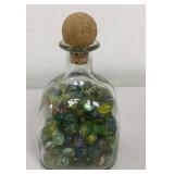VTG Marbles in Bottle
