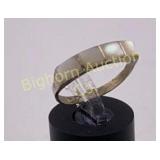 Native Ring Size 7 Shell, Sterling Silver