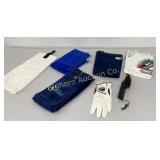 Golf Bag Towels, Golf Club Cleaning Brush