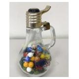 Light Bulb Style Bottle w/ Marbles