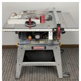 Craftsman 10" Table Saw w/ Base & Dust Bag