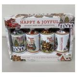 Happy & Joyful Holiday Hand Soap  4 Pack